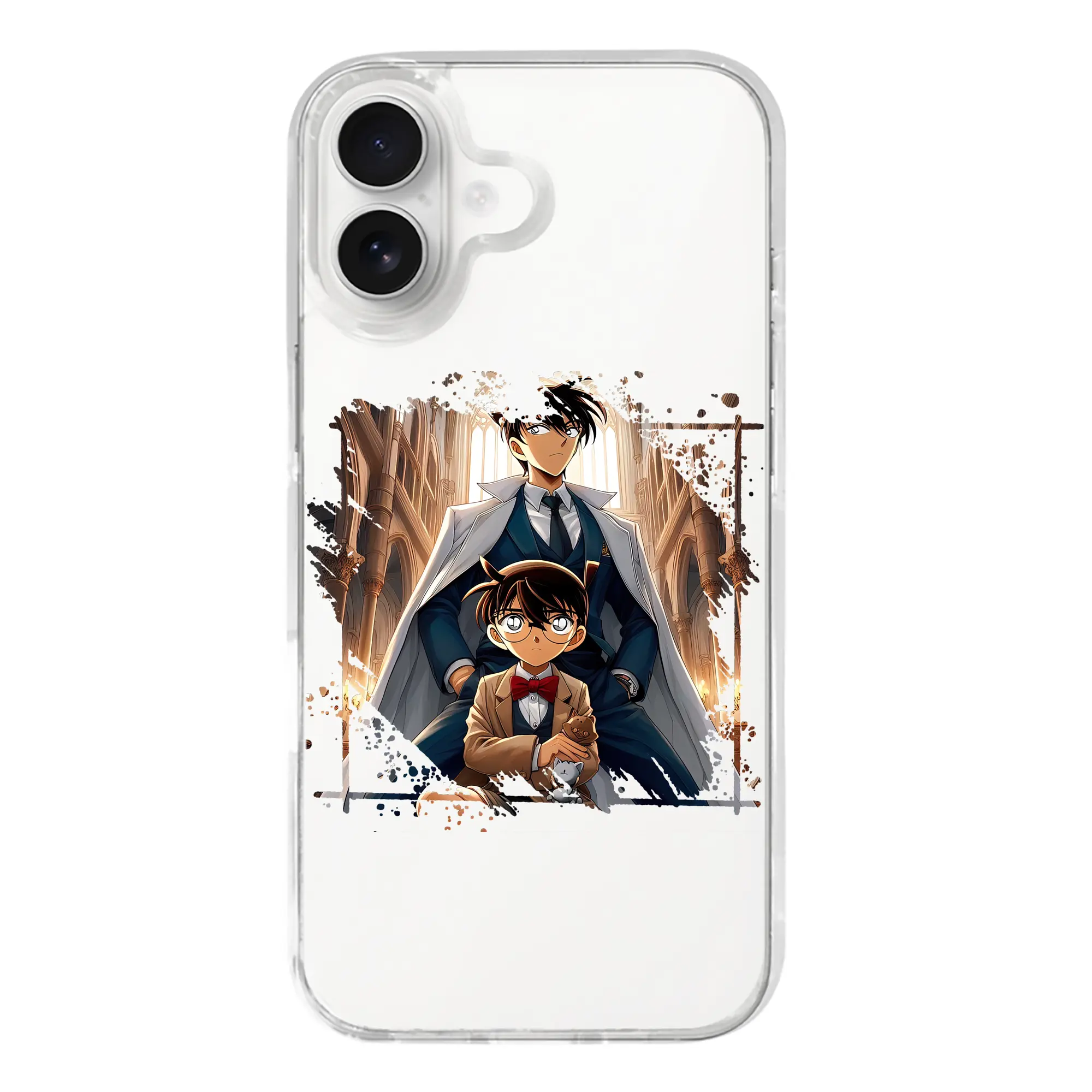 名探偵コナン グッズ 江戸川 コナン - iPhone 17シリーズ 透明スマホケース – 薄型・耐衝撃・精密フィット保護カバー